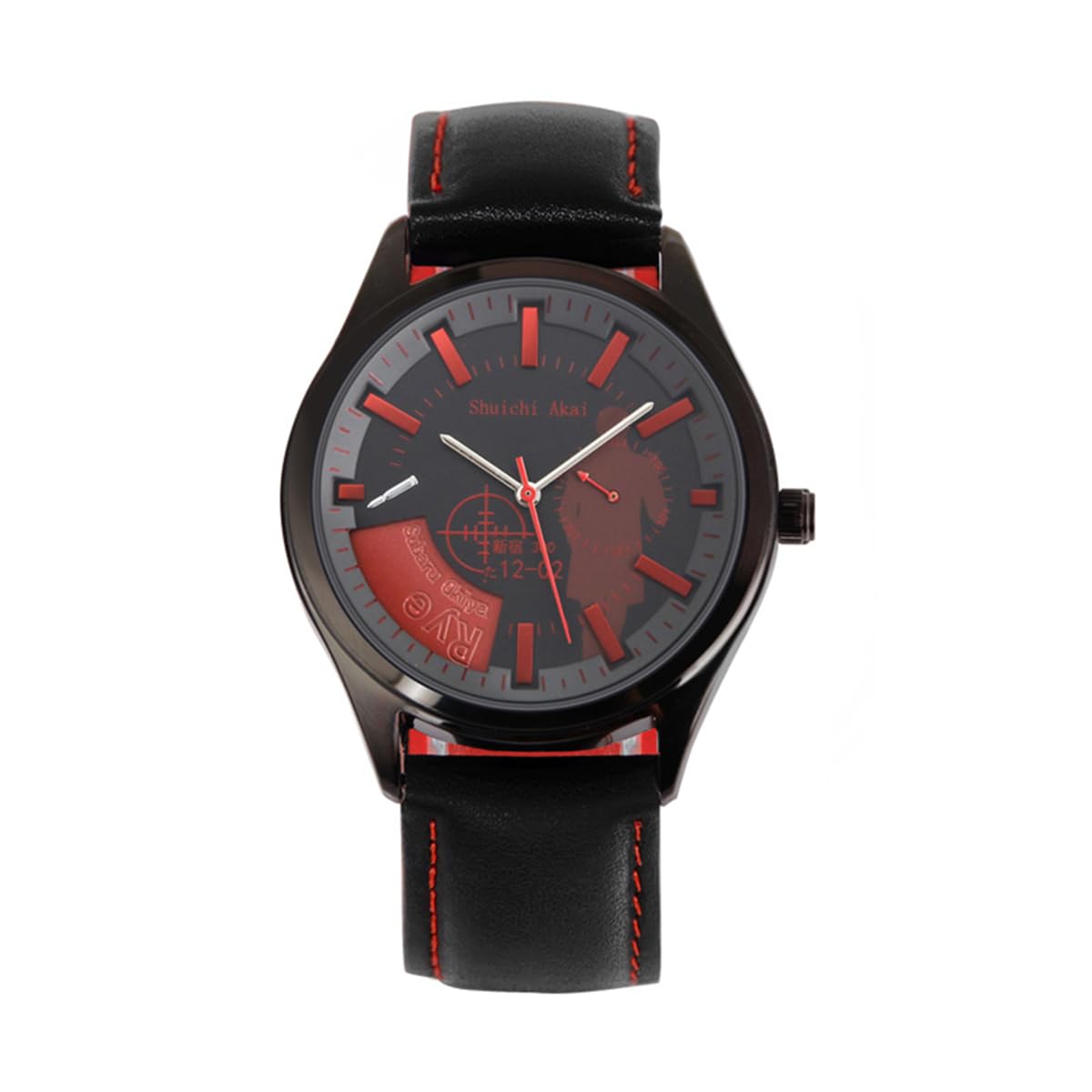 Amazon.co.jp: AZCQD 江戸川コナン 怪盗キッド 赤井秀一 腕時計